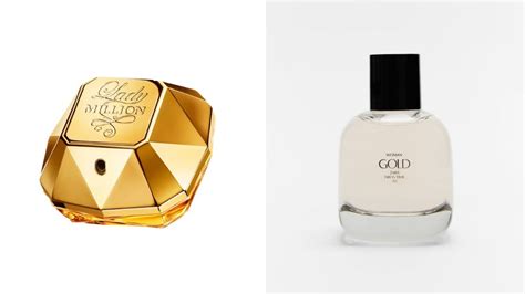 paco rabanne femme zara dupe